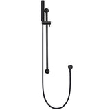 Meir Round Sliding Rail Kit With Single Spray Handset & Elbow Outlet Matt Black MZ0402-R_1