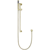 Meir Round Sliding Rail Kit With Single Spray Handset & Elbow Outlet Tiger Bronze MZ0402-R-PVDBB_2