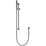 Meir Round Sliding Rail Kit With Single Spray Handset & Elbow Outlet Shadow MZ0402-R-PVDGM