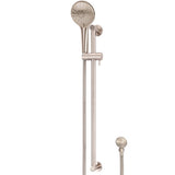 Meir Round Sliding Rail Kit With Three Spray Handset & Elbow Outlet - Champagne MZ04BN-SET-CH_2