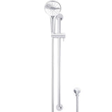 Meir Round Sliding Rail Kit With Three Spray Handset & Elbow Outlet Chrome MZ04BN-SET-C_1