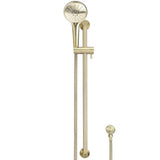 Meir Round Sliding Rail Kit With Three Spray Handset & Elbow Outlet - Tiger Bronze MZ04BN-SET-PVDBB_1