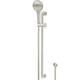 Meir Round Sliding Rail Kit With Three Spray Handset & Elbow Outlet - Brushed Nickel MZ04BN-SET-PVDBN_2