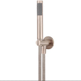 Meir Round Elbow Outlet with Holder, Hose & Handset Champagne MZ08-R-CH_1