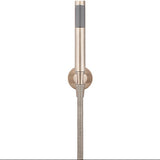Meir Round Elbow Outlet with Holder, Hose & Handset Champagne MZ08-R-CH_2