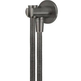 Meir Round Elbow Outlet with Holder, Hose, without Handset Shadow MZ08B-PVDGM_1