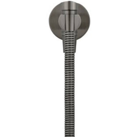 Meir Round Elbow Outlet with Holder, Hose, without Handset Shadow MZ08B-PVDGM_2