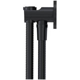 Meir Round Elbow Outlet with Holder, Hose, without Handset Matt Black MZ08B_3
