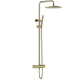 Meir Round 2 Outlet Exposed Thermostatic Shower Set Tiger Bronze MZT01N-PVDBB_1