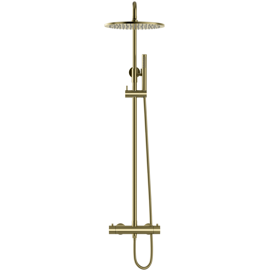 Meir Round 2 Outlet Exposed Thermostatic Shower Set Tiger Bronze MZT01N-PVDBB_2