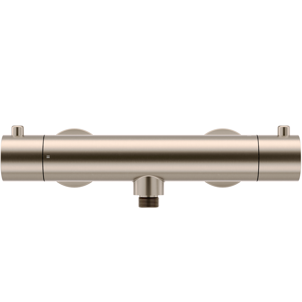 Meir Round Thermostatic Bar Shower Valve Champagne MZT03N-CH_2