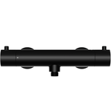 Meir Round Thermostatic Bar Shower Valve Matt Black MZT03N_2