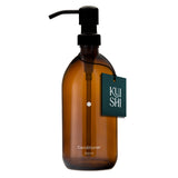 Minimal Amber Soap Dispenser