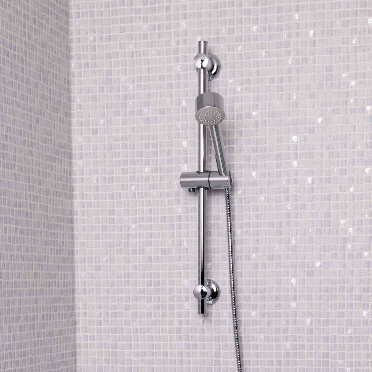 Ellsi Mist Round Sliding Rail Kit With Single Spray Handset