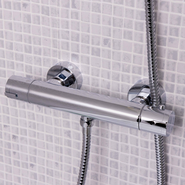 Ellsi Mist Thermostatic Bar Valve Chrome LS2