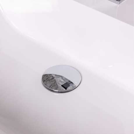 Ellsi Mushroom Push Button Click Clack Basin Waste Chrome LS