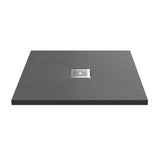 Nuie Slimline Square Shower Tray Grey Slate NLT71006