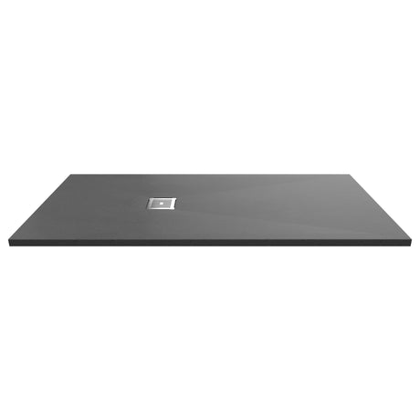 Nuie Slimline Rectangular Shower Tray Grey Slate NLT71063