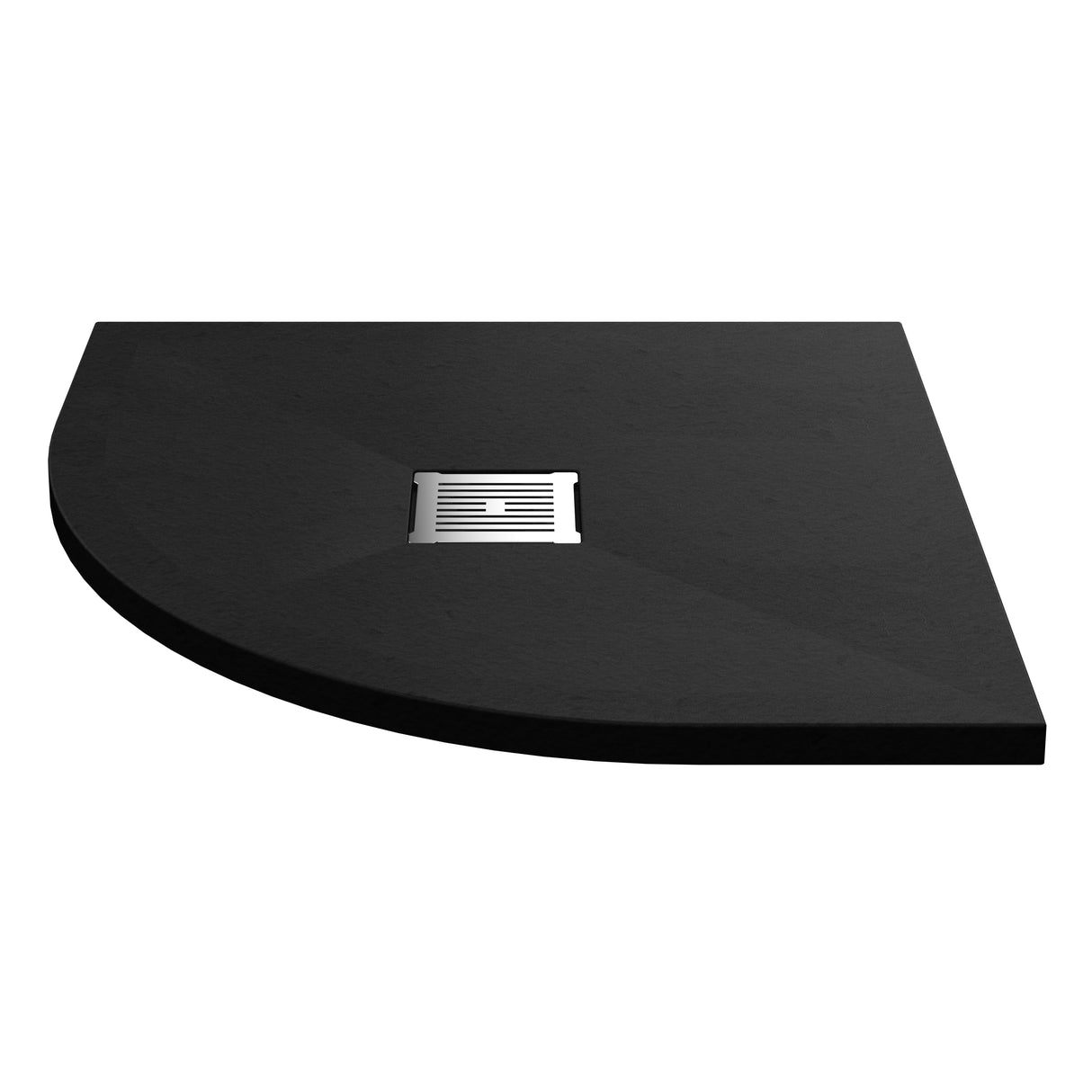 Nuie Slimline Quadrant Shower Tray Black Slate NLT91105