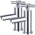 Ellsi Oban Basin Pillar Taps Chrome OBA-04-CH