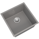 Ellsi Comite 1.0 Bowl Composite Undermount Kitchen Sink Matt Grey 440mm x 440mm MATT GREY PDT-000097_2