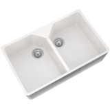 Ellsi Comite 2.0 Bowl Composite Belfast Kitchen Sink Gloss White 800mm x 500mm GLOSS WHITE PDT-000259_2