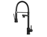 Ellsi Goda Flexi Pull-Out Single Lever Kitchen Mixer Tap MATT BLACK GOD-01-MB