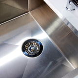 Top-Fix Kitchen Sink Waste Strainer 90mm - Polished Steel PDT-000528 LS5