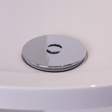 Top-Fix 90mm Shower Tray Waste With Elbow - Chrome Cover PDT-000598_3