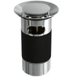 Top-Fix Push Button Click Clack Basin Waste - Slotted CHROME PDT-000601_1