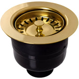 Top-Fix Kitchen Sink Waste Strainer 90mm - Brushed Brass PDT-000738_3