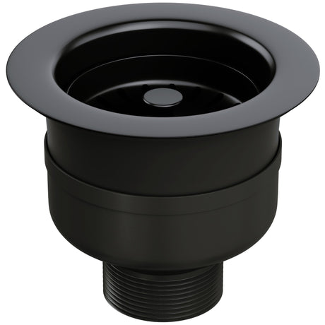 Top-Fix Kitchen Sink Waste Strainer 90mm - Matt Black PDT-000740_3