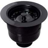 Top-Fix Kitchen Sink Waste Strainer 90mm - Matt Black PDT-000740_2