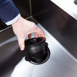 Top-Fix Kitchen Sink Waste Strainer 90mm - Matt Black PDT-000740 LS3