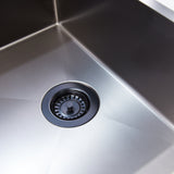 Top-Fix Kitchen Sink Waste Strainer 90mm - Matt Black PDT-000740 LS4