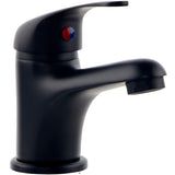 Top-Fix Loop Mono Basin Mixer Tap Matt Black PDT-001321_1