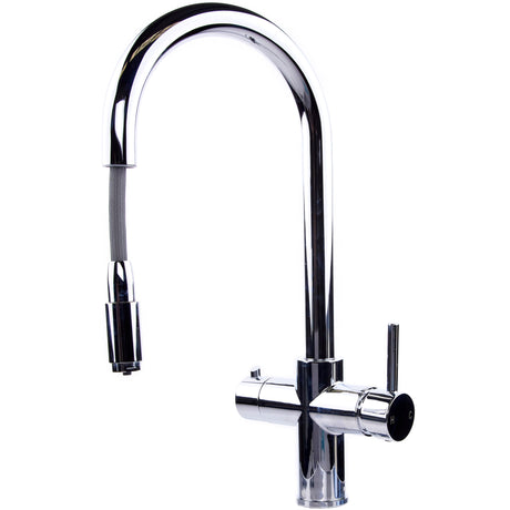 Ellsi Cygne 3in1 Instant Boiling Water Tap With Pull-Out Spout, Corner Boiler & Filter Chrome PDT-001391-930-52_4