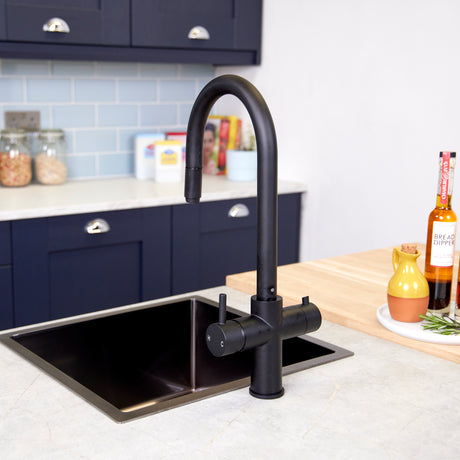 Ellsi Cygne 3in1 Instant Boiling Water Tap With Pull-Out Spout, Corner Boiler & Filter Matt Black PDT-001392-930-52_10