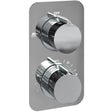 Ellsi Pinto 2-Outlet Thermostatic Concealed Shower Valve With Diverter Chrome CSV-02-CH_1
