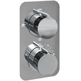 Ellsi Pinto 3-Outlet Thermostatic Concealed Shower Valve With Diverter Chrome CSV-01-CH_1