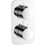 Ellsi Pinto 3-Outlet Thermostatic Concealed Shower Valve With Diverter Chrome CSV-01-CH_2