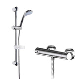 Buy Nuie Arvan Thermostatic Bar Valve & Multi-Function Shower Set Chrome - mega value online! - 30 days return policy