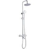 Ellsi Santana Round 3 Outlet Thermostatic Bath Shower Set Chrome SK-07-CH