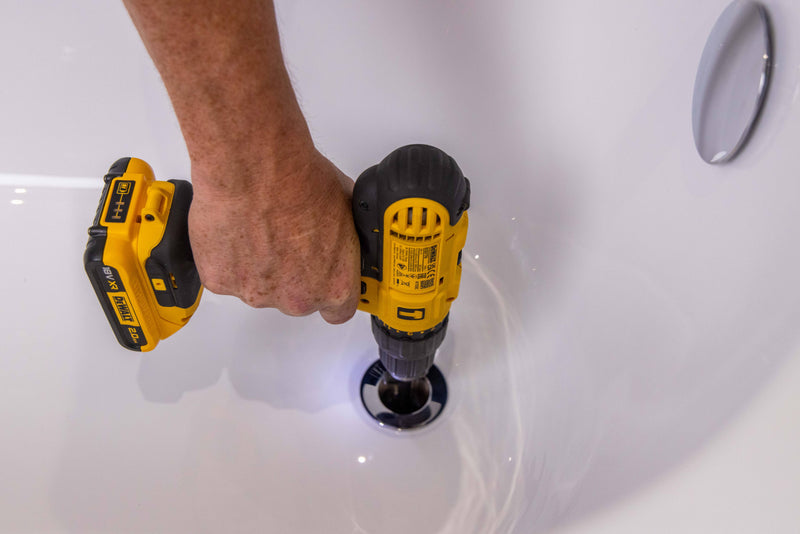 Top-Fix Bath Waste Installation 12