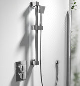 Ellsi Veda 1 Square Thermostatic Concealed Shower Chrome LS2