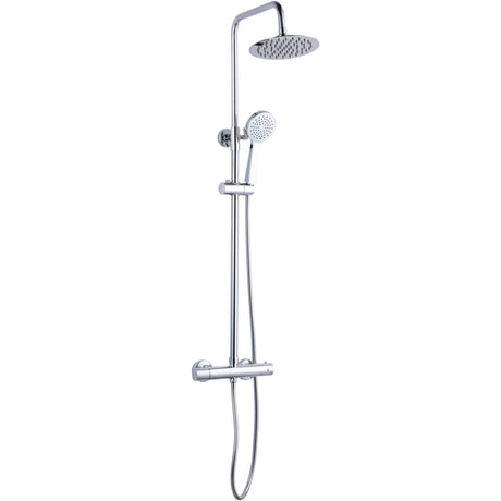 Ellsi Videira Round 2 Outlet Exposed Thermostatic Shower Set Chrome SK-05-CH
