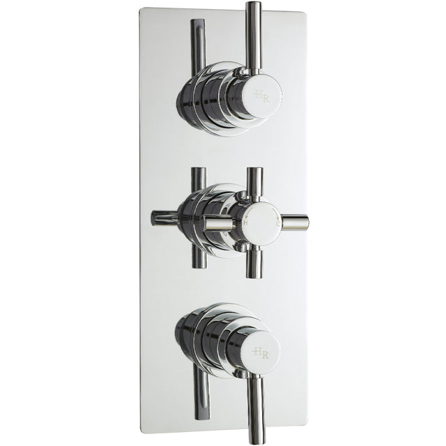 Hudson Reed Tec Pura 2 Outlet Thermostatic Concealed Shower Valve Chrome A3003