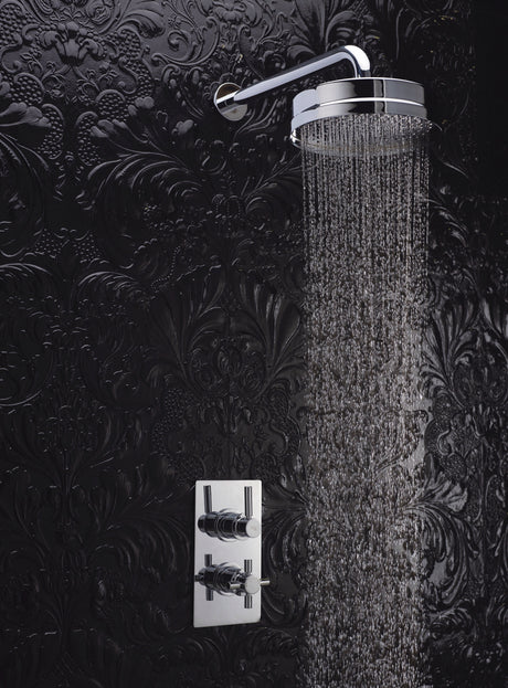 Hudson Reed Tec Pura 1 Outlet Thermostatic Concealed Shower Valve Chrome A3003V LS