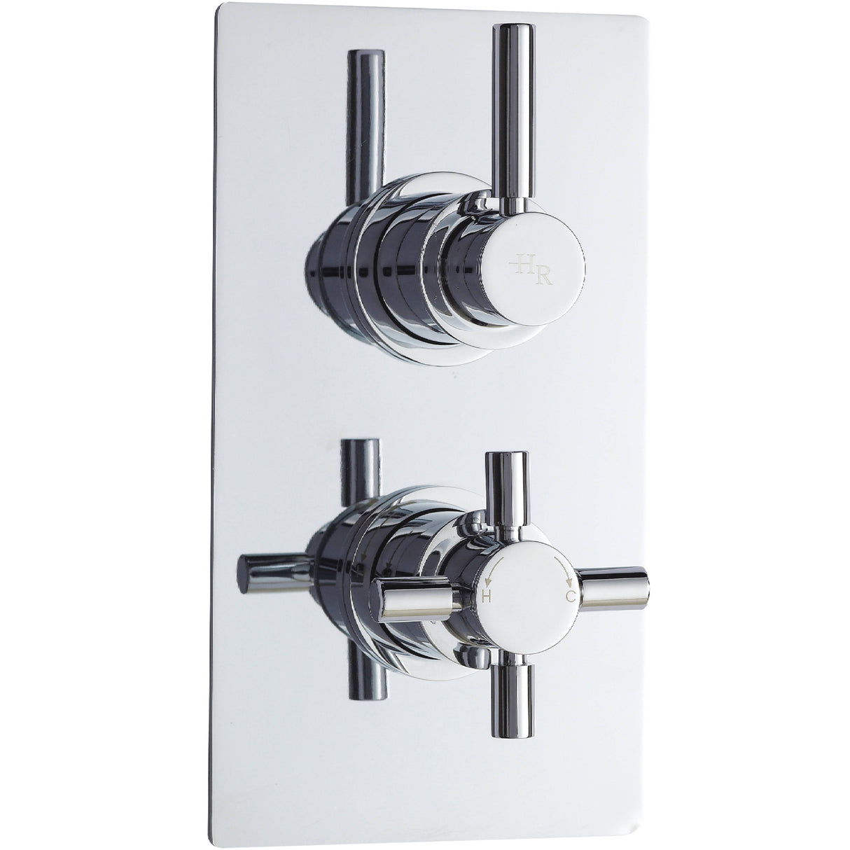 Hudson Reed Tec Pura 2 Outlet Thermostatic Concealed Shower Valve With Diverter Chrome A3007