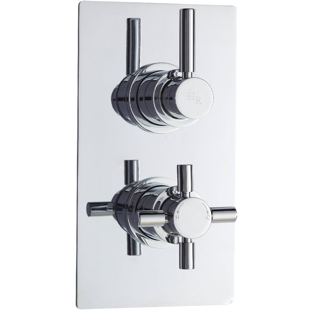 Hudson Reed Tec Pura 2 Outlet Thermostatic Concealed Shower Valve With Diverter Chrome A3007
